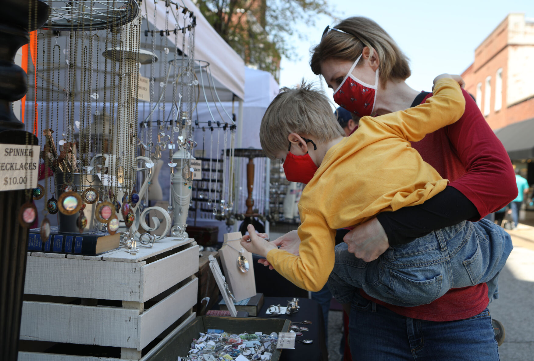 Jennifer and Hayden Bretsch shop